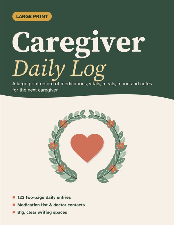 Cover of Caregiver Daily Log Book