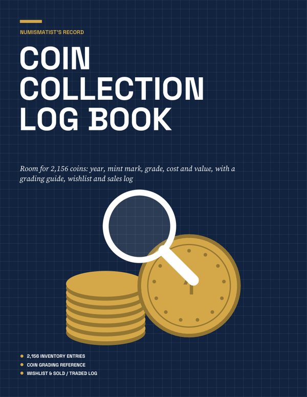 Cover of Coin Collection Log Book