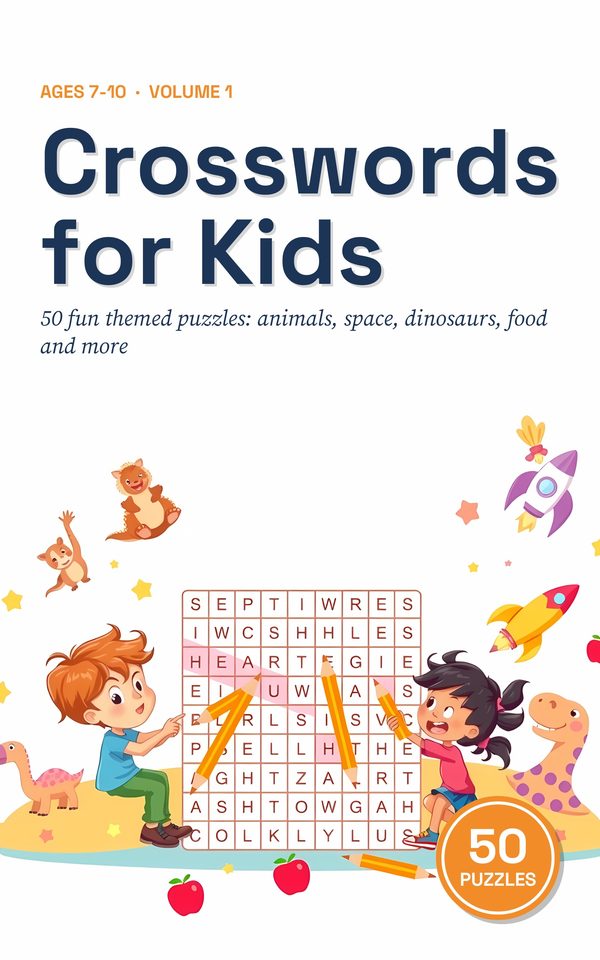 Cover of Crosswords for Kids