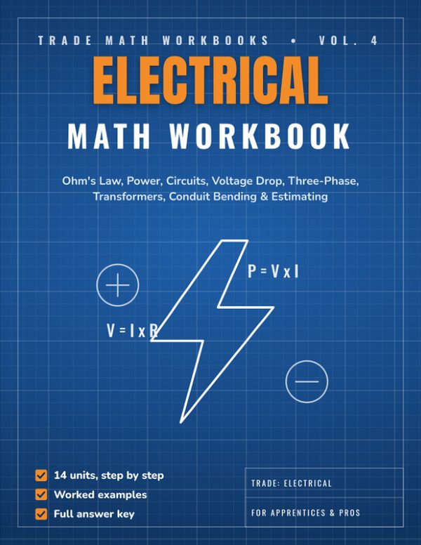 Cover of Electrical Math Workbook