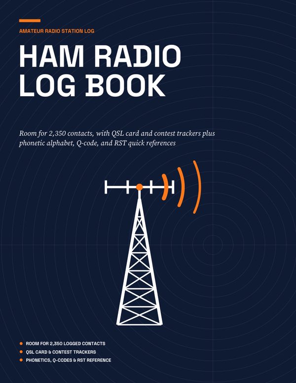 Cover of Ham Radio Log Book
