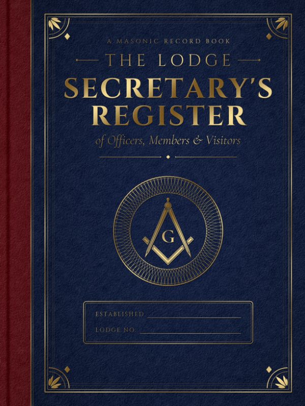 Cover of The Lodge Secretary's Register