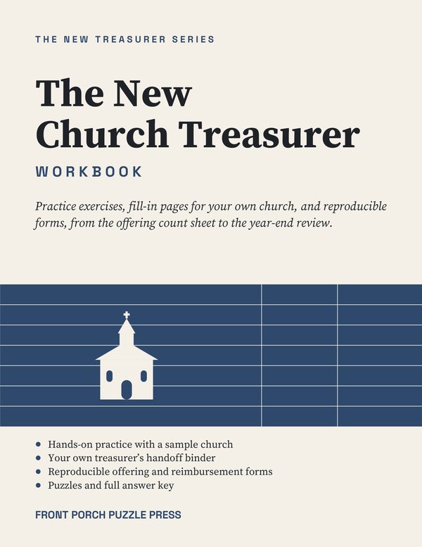 Cover of The New Church Treasurer Workbook