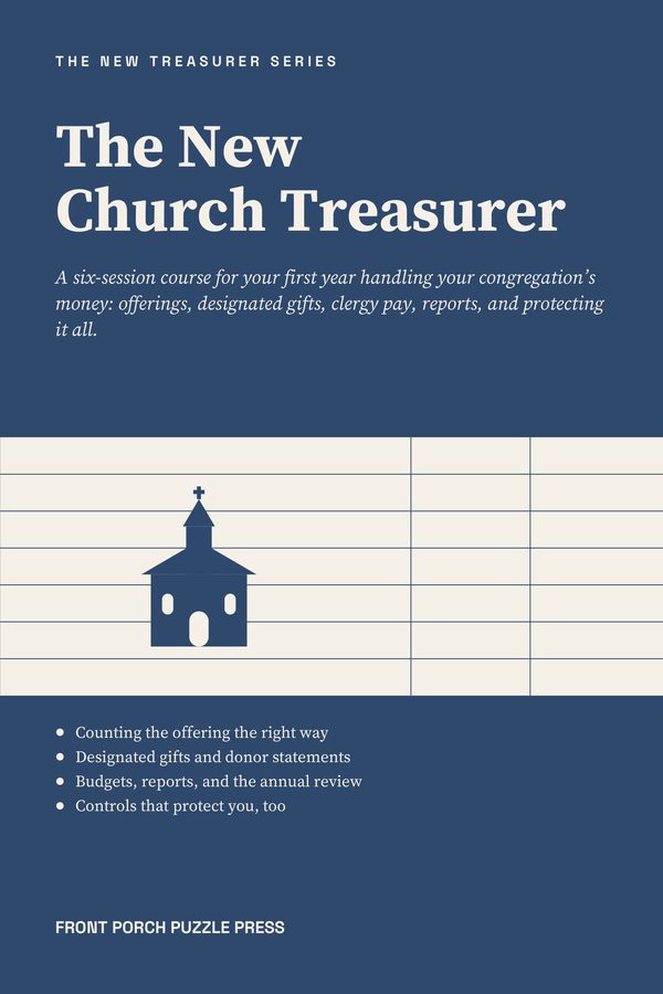 Cover of The New Church Treasurer