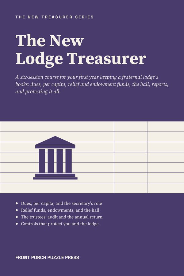 Cover of The New Lodge Treasurer