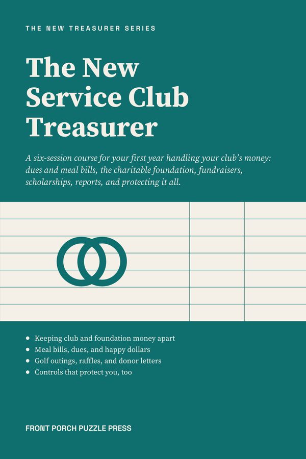 Cover of The New Service Club Treasurer