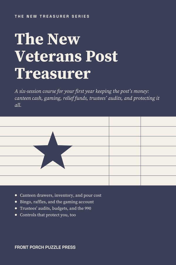 Front cover of The New Veterans Post Treasurer