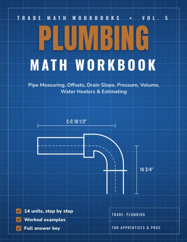 Cover of Plumbing Math Workbook