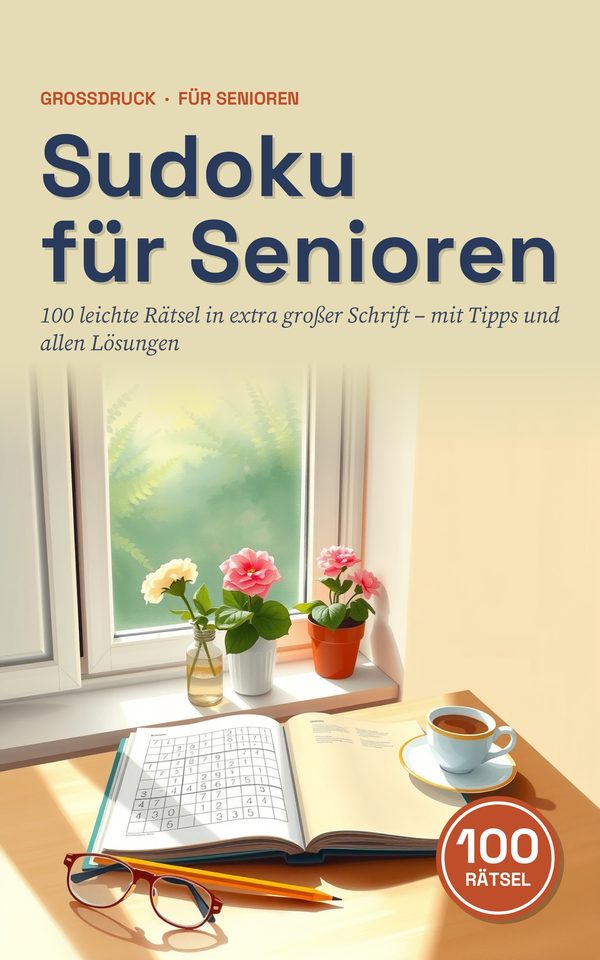 Front cover of Sudoku für Senioren – Großdruck