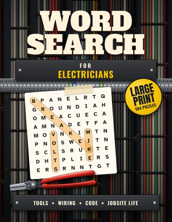 Cover of Word Search for Electricians