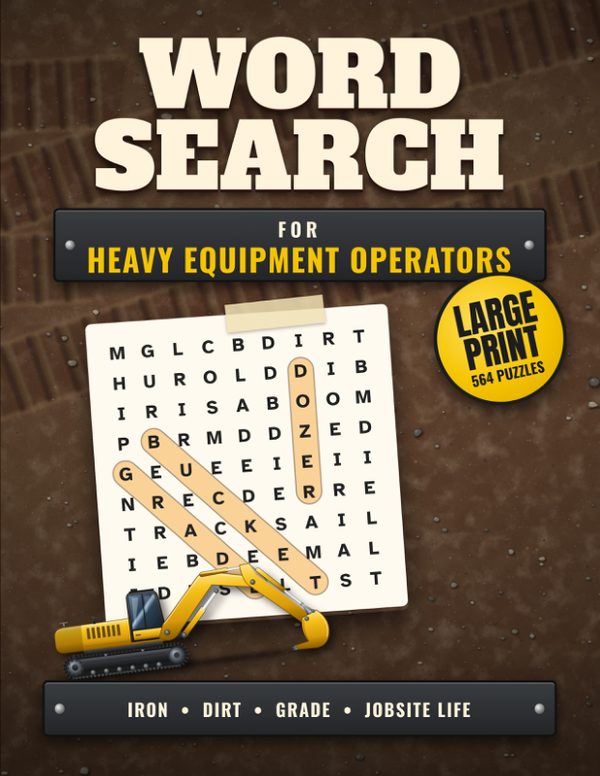 Cover of Word Search for Heavy Equipment Operators