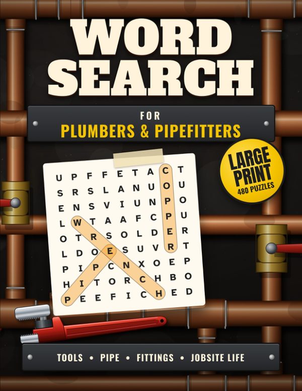 Cover of Word Search for Plumbers & Pipefitters