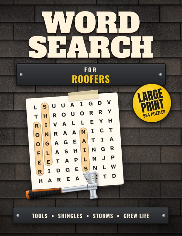 Cover of Word Search for Roofers
