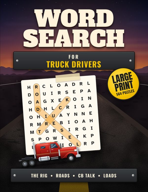 Cover of Word Search for Truck Drivers