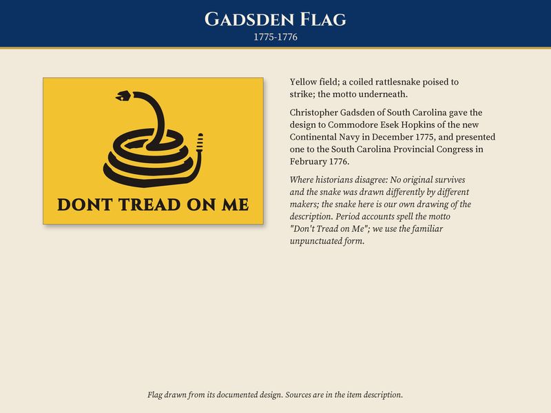 Gadsden Flag Ornament: Dont Tread on Me Two-Sided Metal Keepsake: History